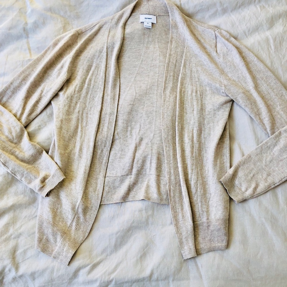 Warme Beige Cardigan